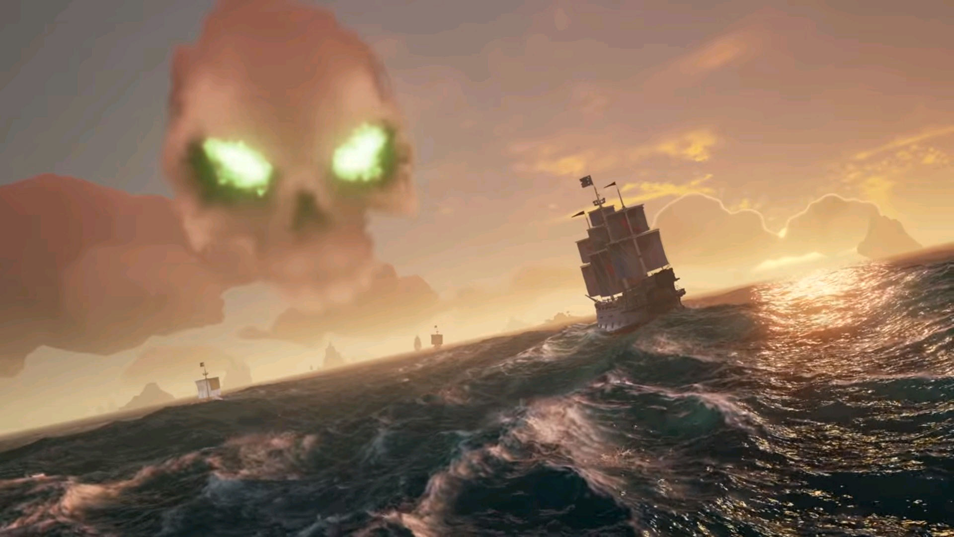 Как убивать золотых скелетов sea of thieves