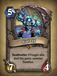 HearthStone карта Сталагг